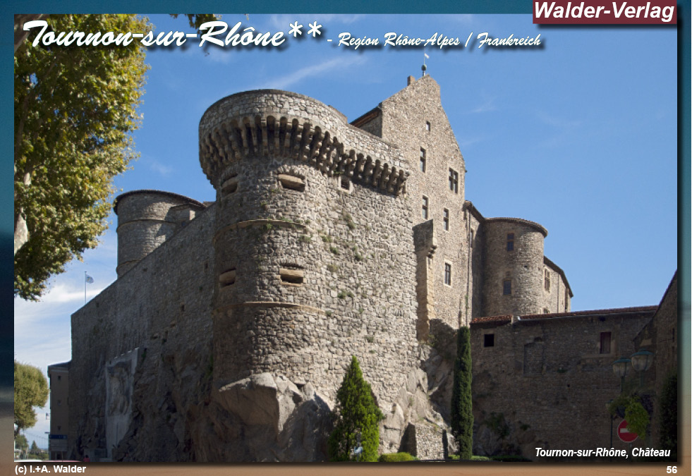 Reiseführer 'Sehenswertes in der Region Rhône-Alpes - Tournon-sur-Rhône