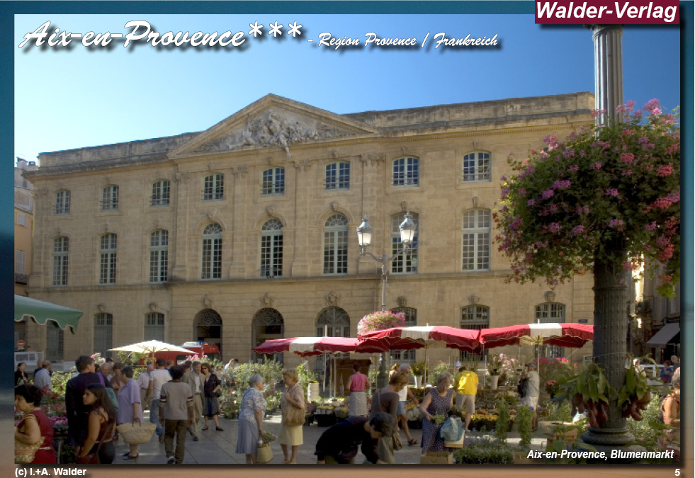 Walder-Verlag Reisetipps-Europa Karte Rhône von Genf zum Mittelmeer - Aix-en-Provence