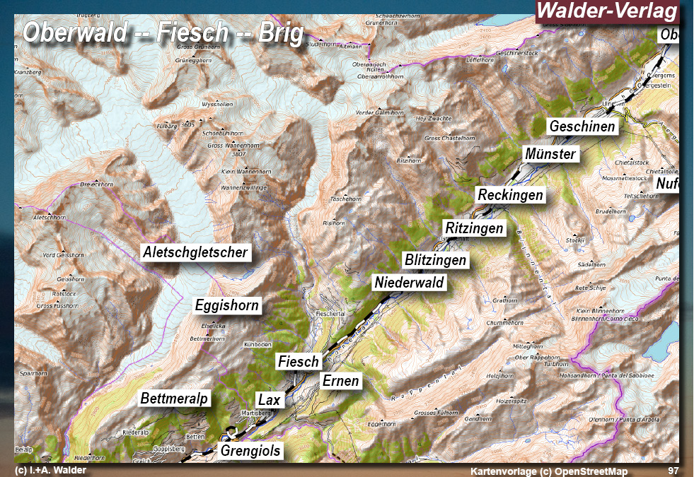 Reiseführer Glacier Express