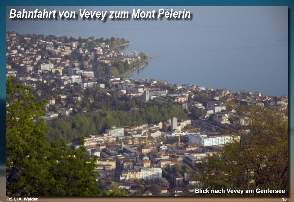 Reiseführer Standseilbahn Vevey - Mont P&egrave;lerin