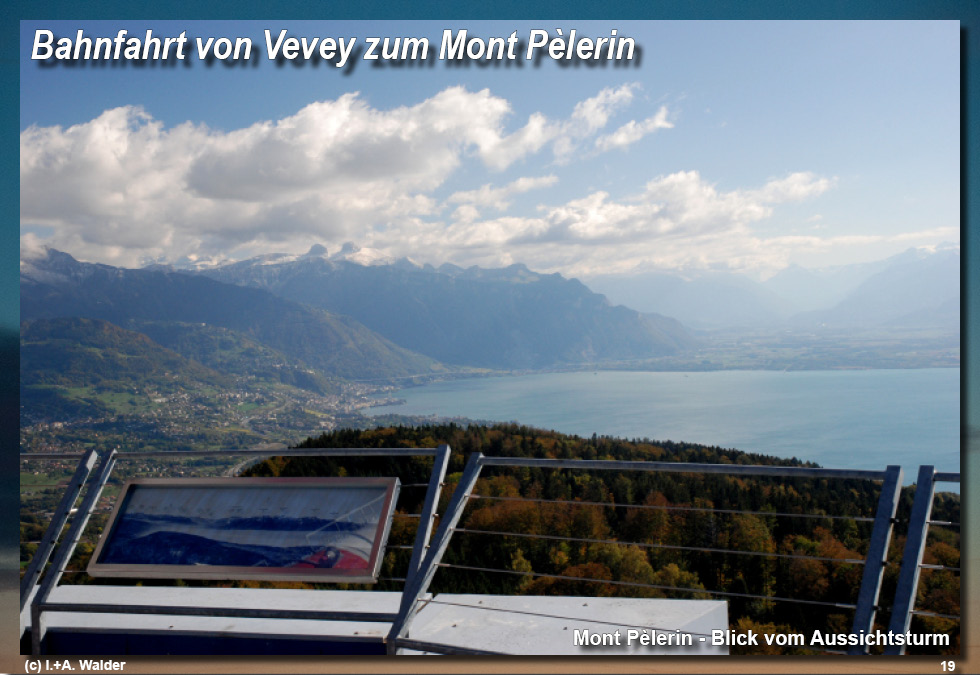 Reiseführer Standseilbahn Vevey - Mont P&egrave;lerin