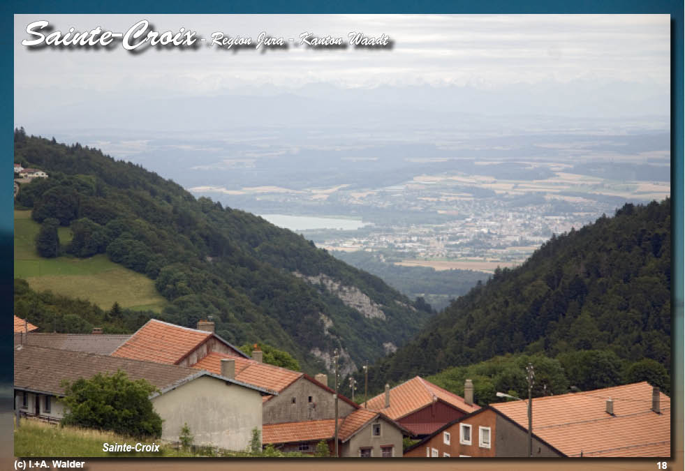 Reiseführer Yverdon - Ste-Croix Bahn