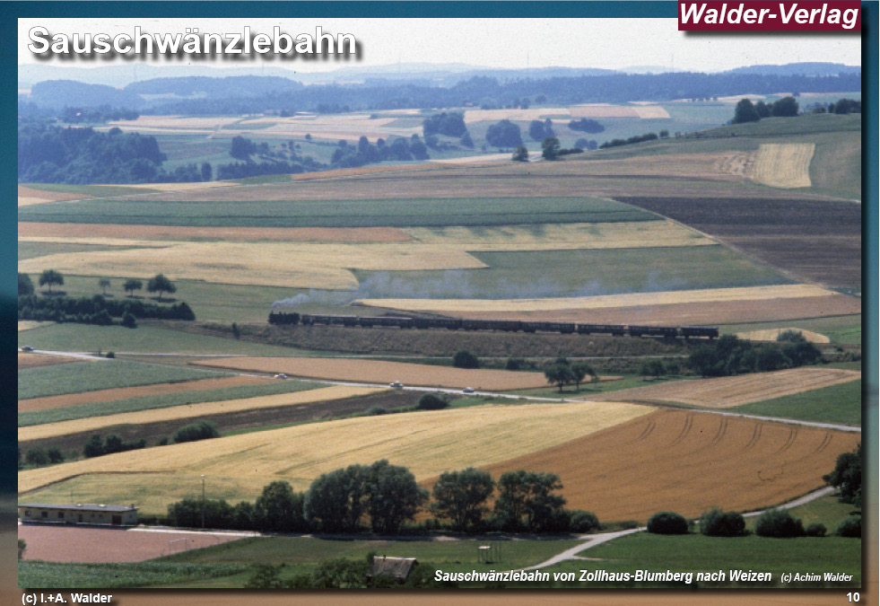 Walder-Verlag Reisetipps-Europa Reiseführer Museumsbahn Sauschwänzlebahn