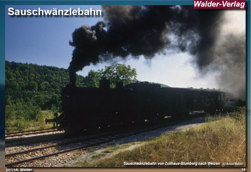 Walder-Verlag Reisetipps-Europa Reiseführer Museumsbahn Sauschwänzlebahn