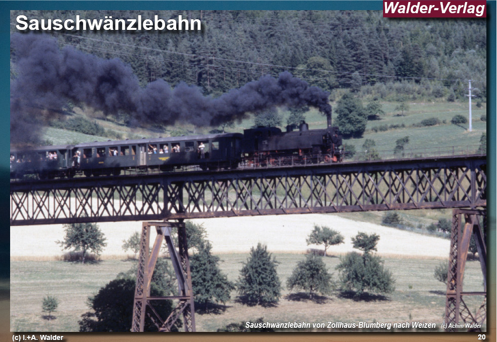 Walder-Verlag Reisetipps-Europa Reiseführer Museumsbahn Sauschwänzlebahn