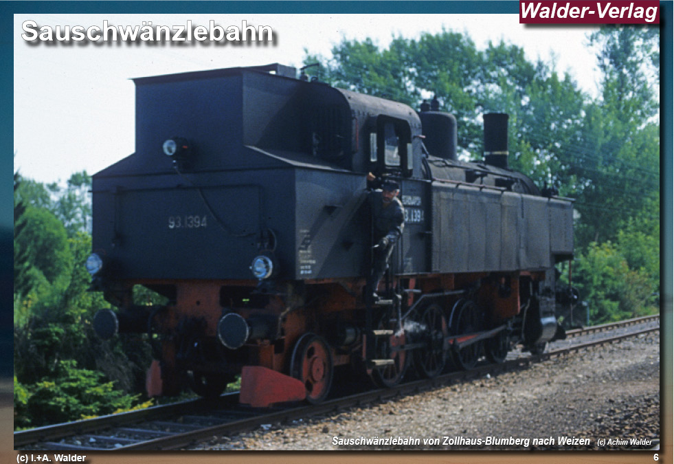 Walder-Verlag Reisetipps-Europa Reiseführer Museumsbahn Sauschwänzlebahn