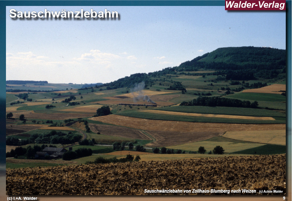 Walder-Verlag Reisetipps-Europa Reiseführer Museumsbahn Sauschwänzlebahn