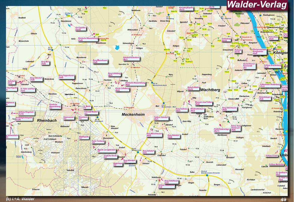 Radtouren in Bahn und Umgebung