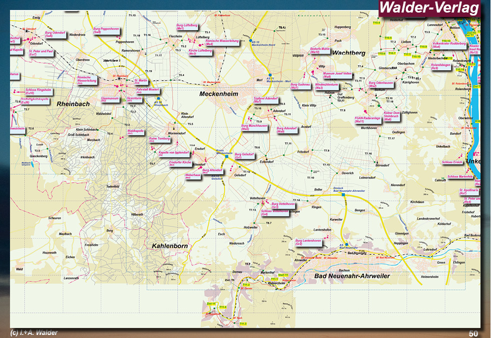 Radtouren in Bahn und Umgebung