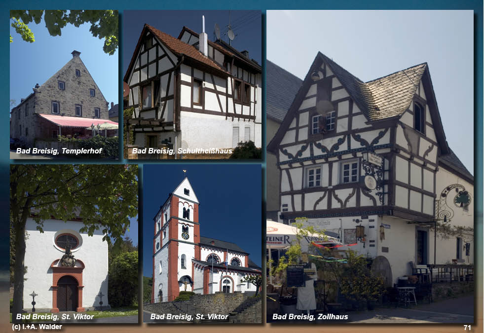 Reiseführer Radtour - Bad Breisig - Romantisches Rheintal