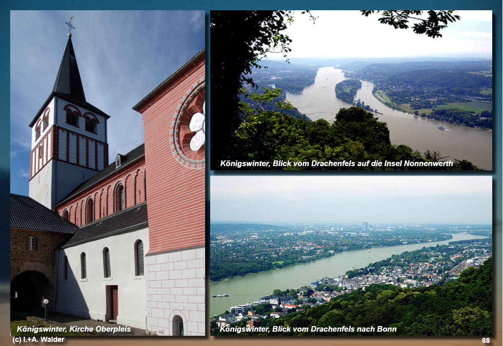 Reiseführer Radtour - Königswinter - Romantisches Rheintal