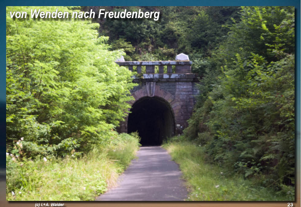 Reiseführer Ruhr-Sieg-Radtour: von Wenden nach Freudenberg