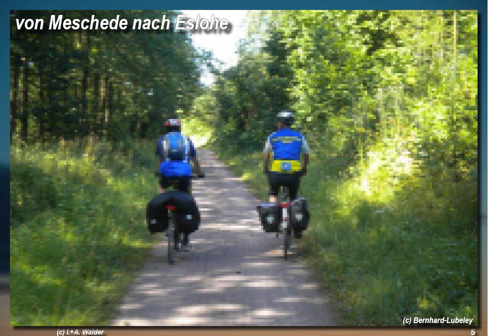 Reiseführer Ruhr-Sieg-Radtour: von Meschede nach Eslohe