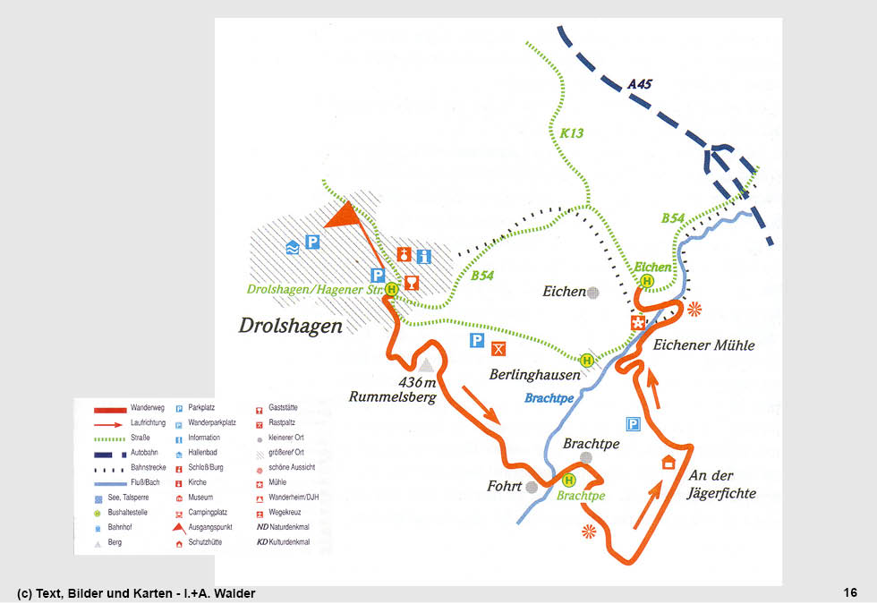 Reiseführer Wander-Tour 4 - Über Eisen- und Römerstraßen - Auf Kriegs-, Handels- und Eisenbahnstrecken