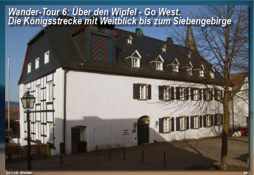 Reiseführer Wander-Tour 6 - Über den Wipfel - Go West - Die Königsstrecke mit Weitblick bis zum Siebengebirge