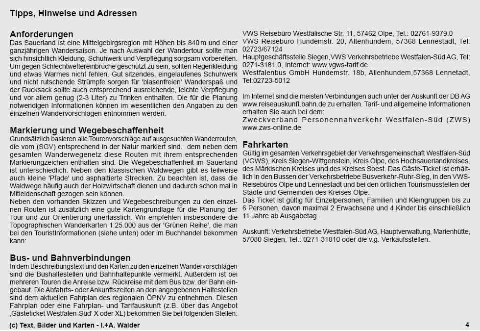 Reiseführer Vom Biggesee auf den Ebbekamm Reiseführer Wander-Tour 1 - Auf den Höhen im Naturpark Ebbegebirge - vom Biggesee auf den Ebbekamm