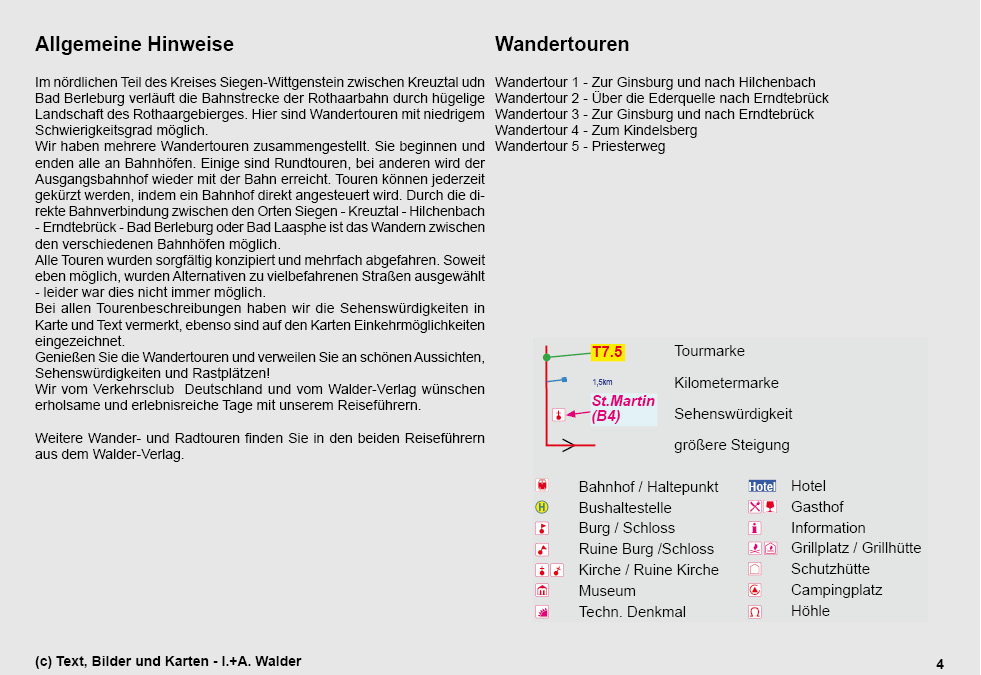 Reiseführer Wandertouren in Siegerland-Wittgnenstein