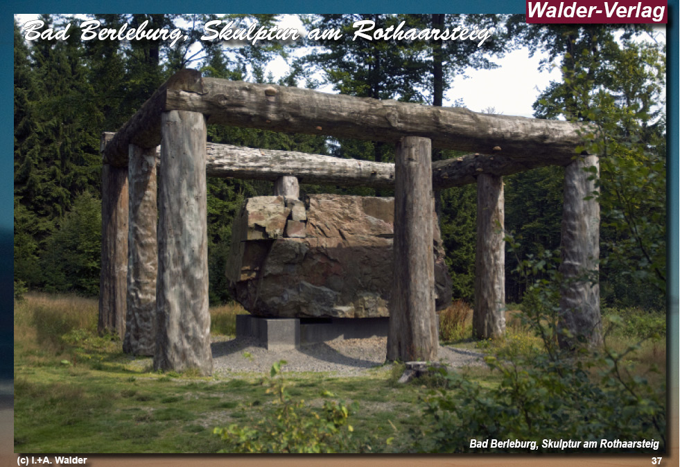 Walder-Verlag Reisetipps-Europa 'Rothaarsteig Skulpturenpark am Rothaarsteig