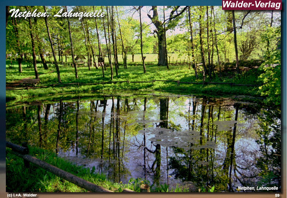 Walder-Verlag Reisetipps-Europa 'Rothaarsteig Lahnquelle
