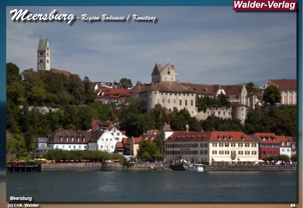 Reiseführer Meersburg - Region Friedrichshafen - Deutschland