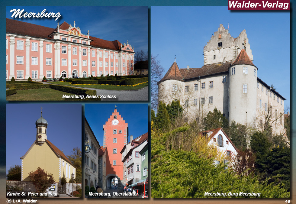 Reiseführer Meersburg - Region Friedrichshafen - Deutschland