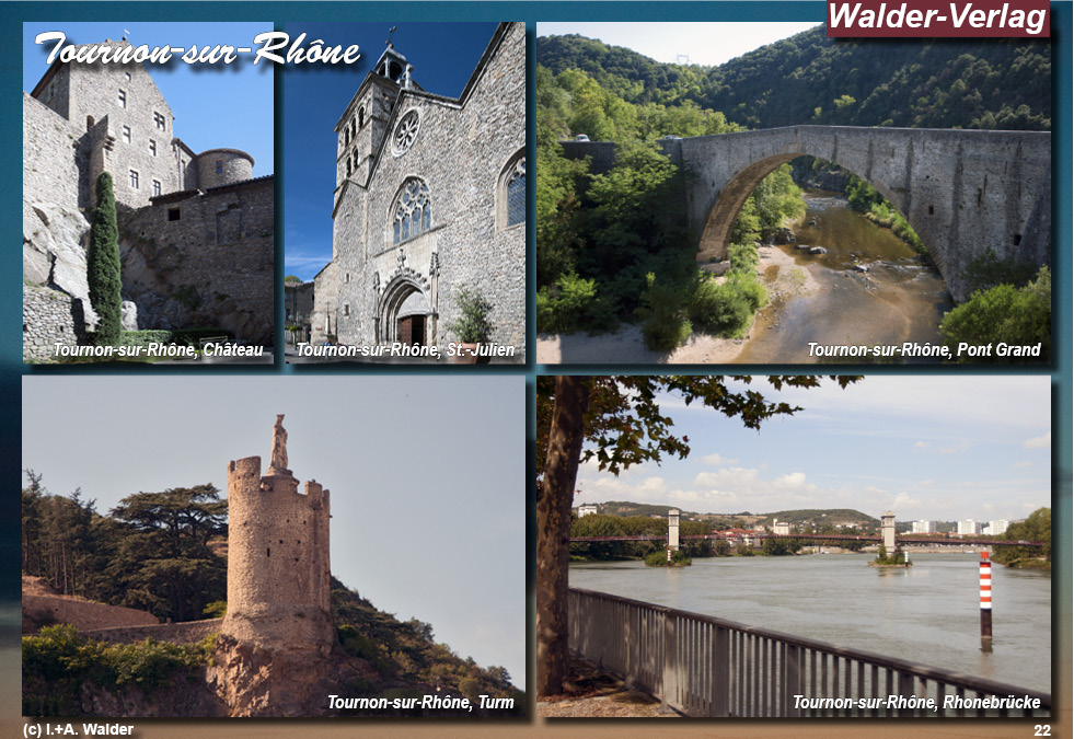 Reiseführer Rhône - Tournon-sur-Rhône