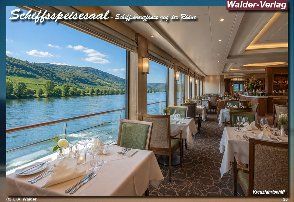 Reiseführer Schiffskreuzfahrt auf der Rhône