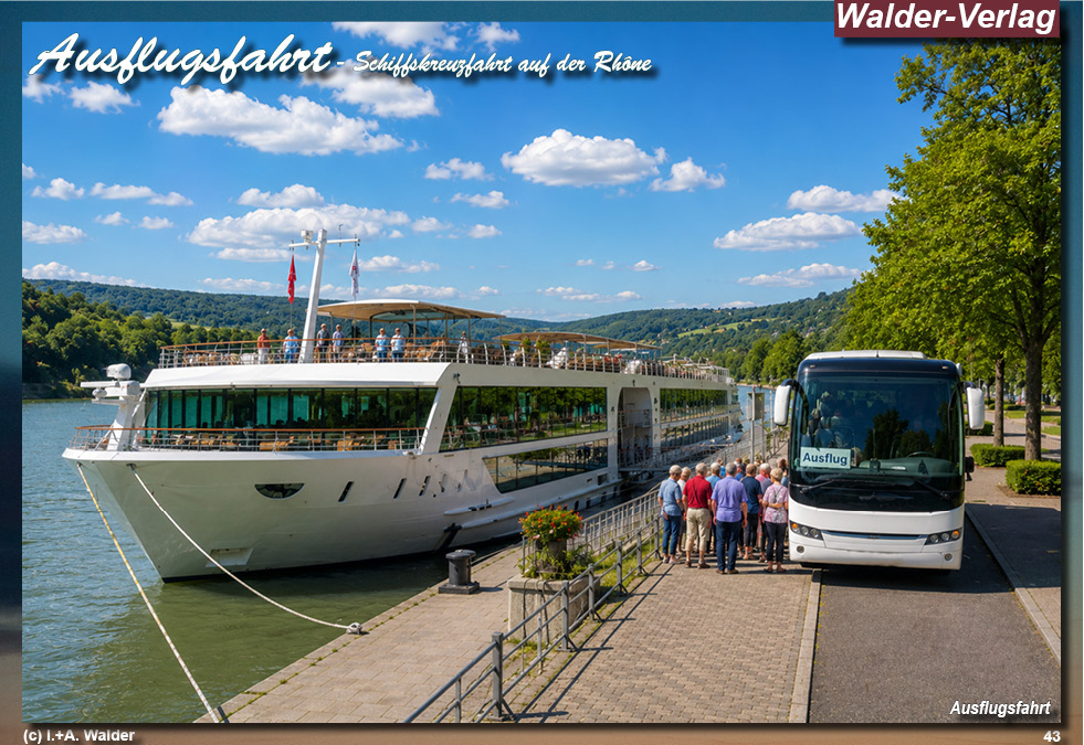 Reiseführer Schiffskreuzfahrt auf der Rhône