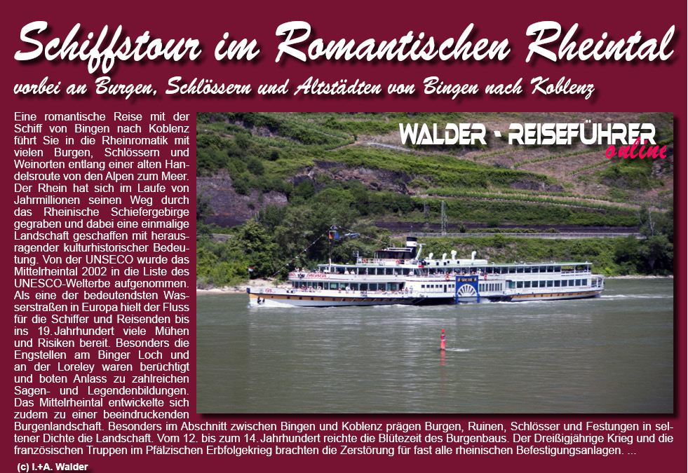 Reiseführer Romantisches Rheintal
