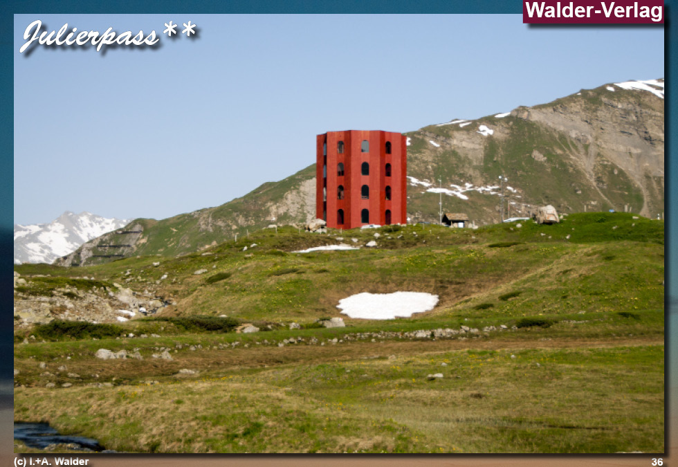 Mit dem Schweizer Postauto von Chur nach Sankt Moritz