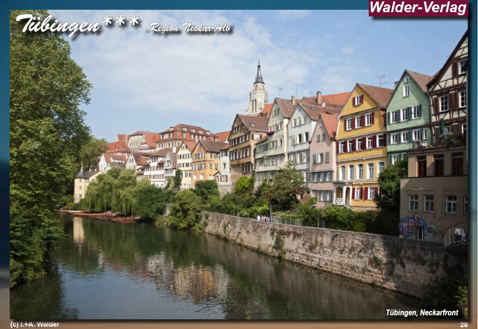 Reiseführer Deutsche Alleenstraße - Tübingen