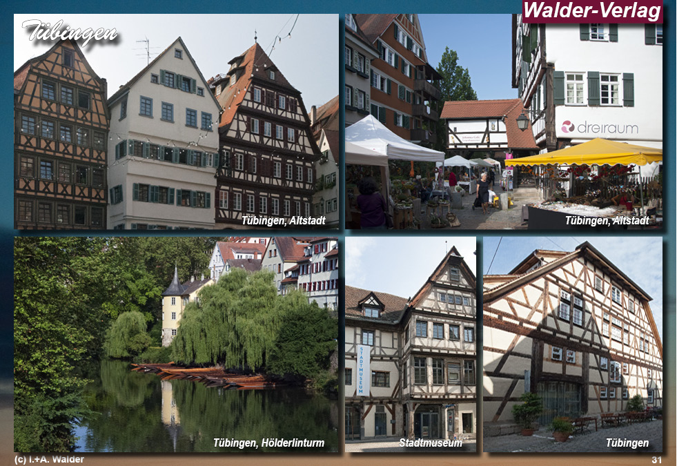 Reiseführer Deutsche Alleenstraße - Tübingen