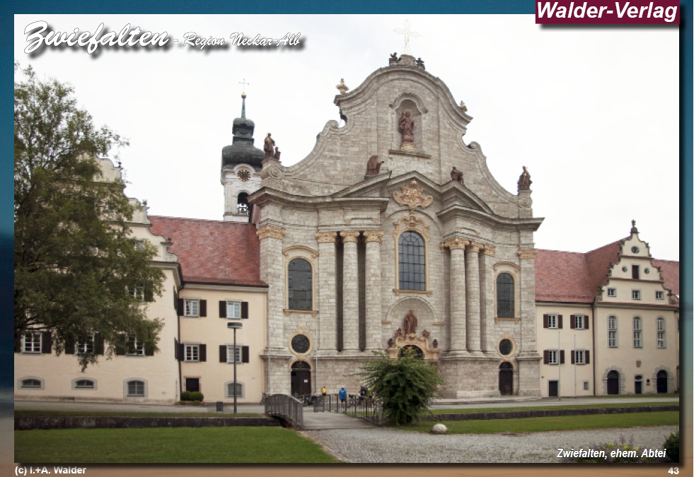 Reiseführer Deutsche Alleenstraße - Zwiefalten