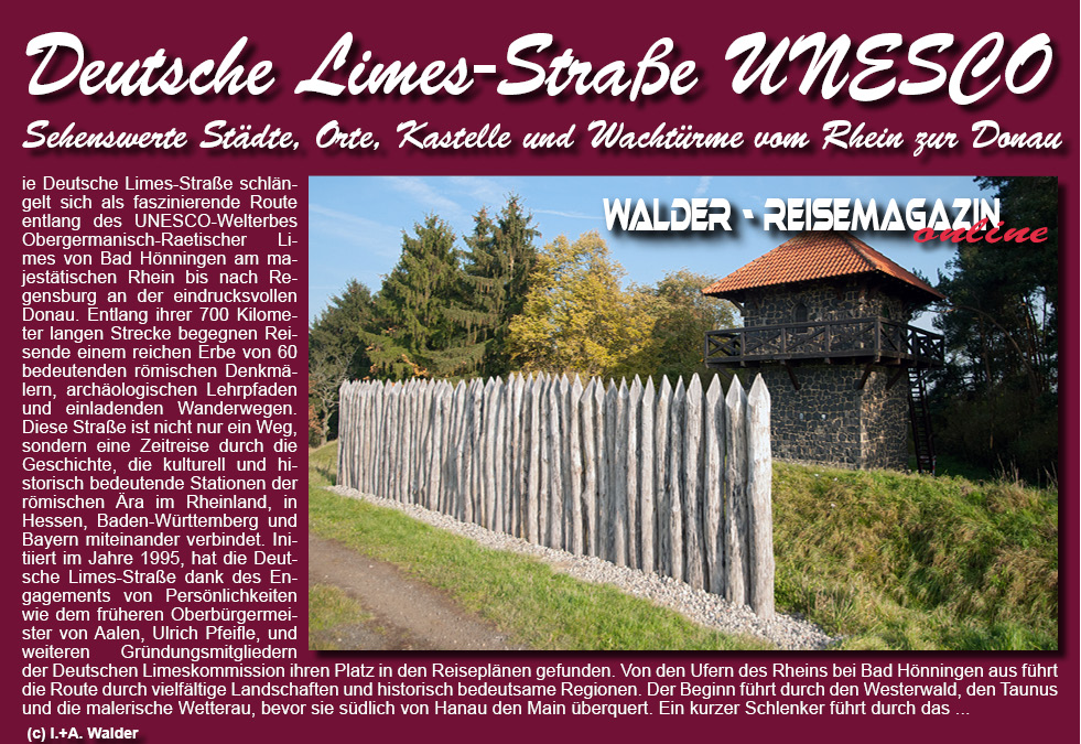 Reiseführer Deutsche Limes-Straße - 