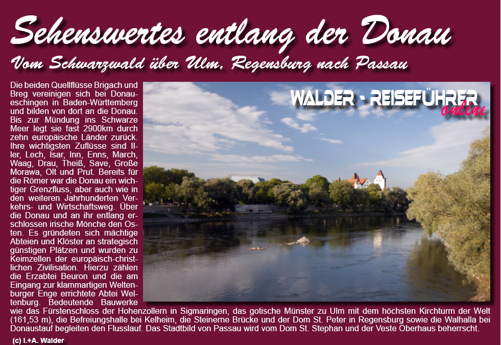Reiseführer Donau