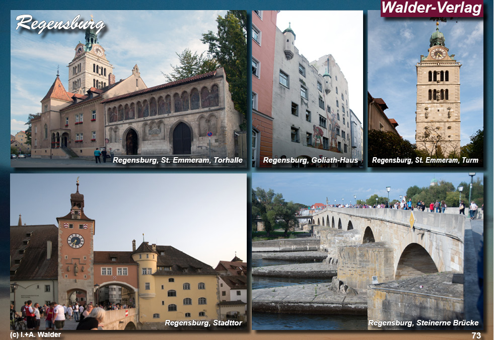 Reiseführer Donau - Regensburg 