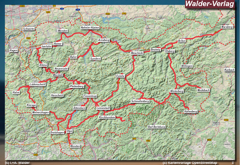 Reiseführer Sauerland-Rundefahrt