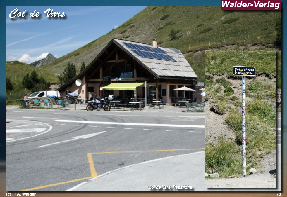 Reiseführer 'Route des Grandes Alpes Col de Vars