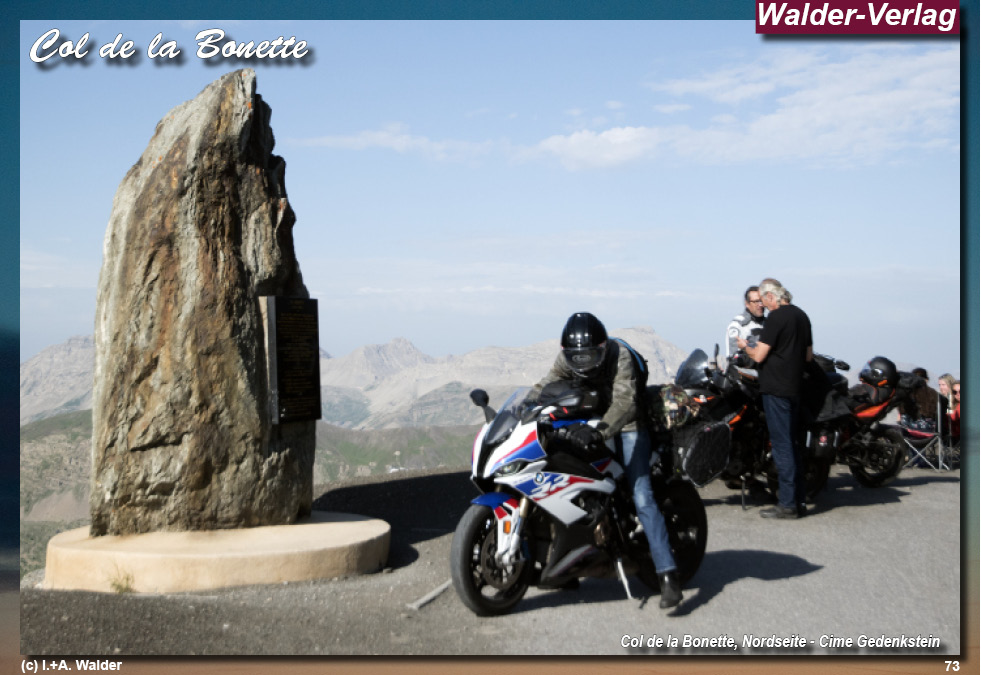 Reiseführer 'Route des Grandes Alpes Col de la Bonette