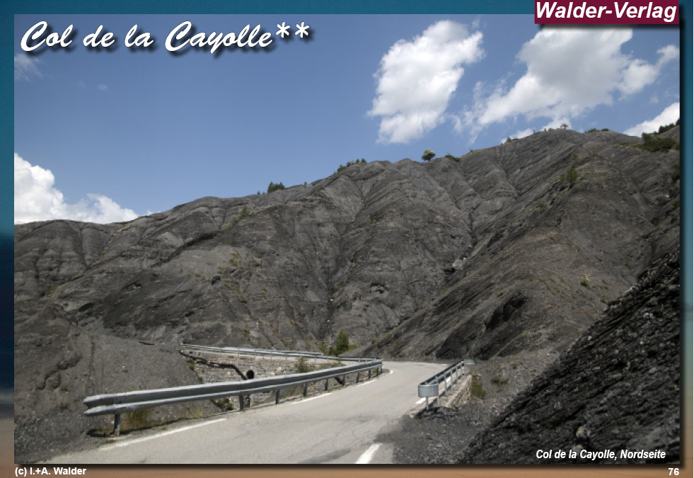 Reiseführer 'Route des Grandes Alpes Col de la Cayolle