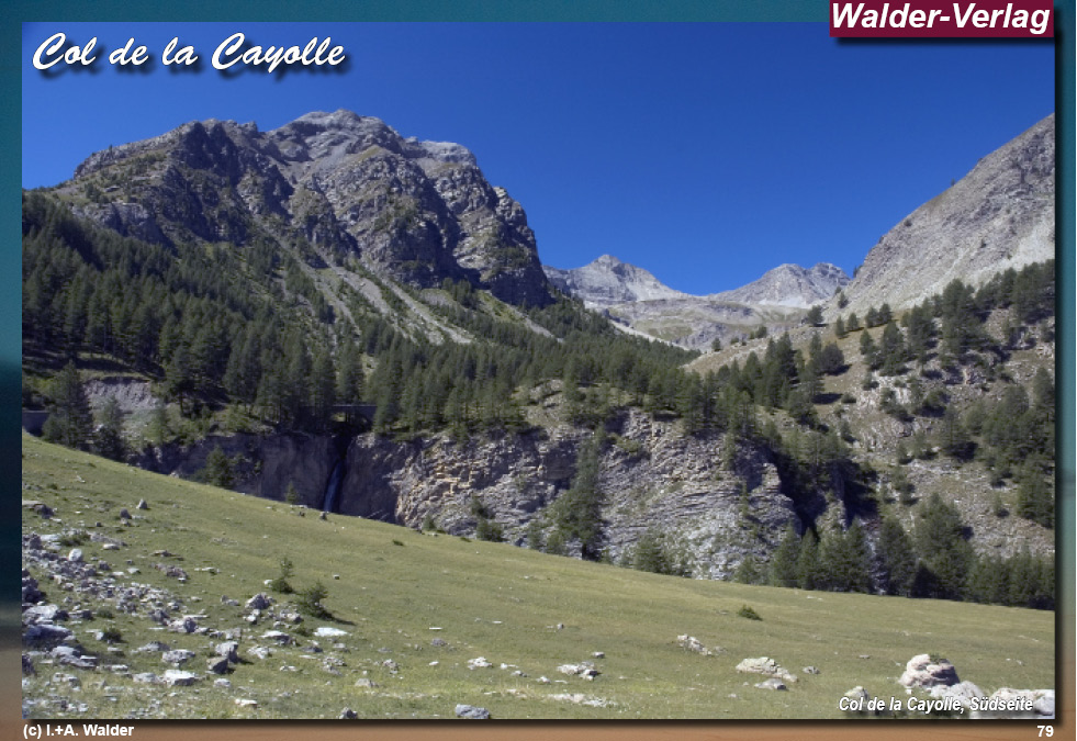 Reiseführer 'Route des Grandes Alpes Col de la Cayolle