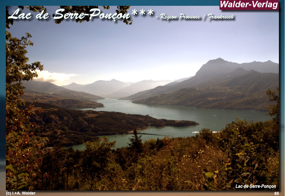 Reiseführer 'Route des Grandes Alpes Lac de Serre-Ponçon