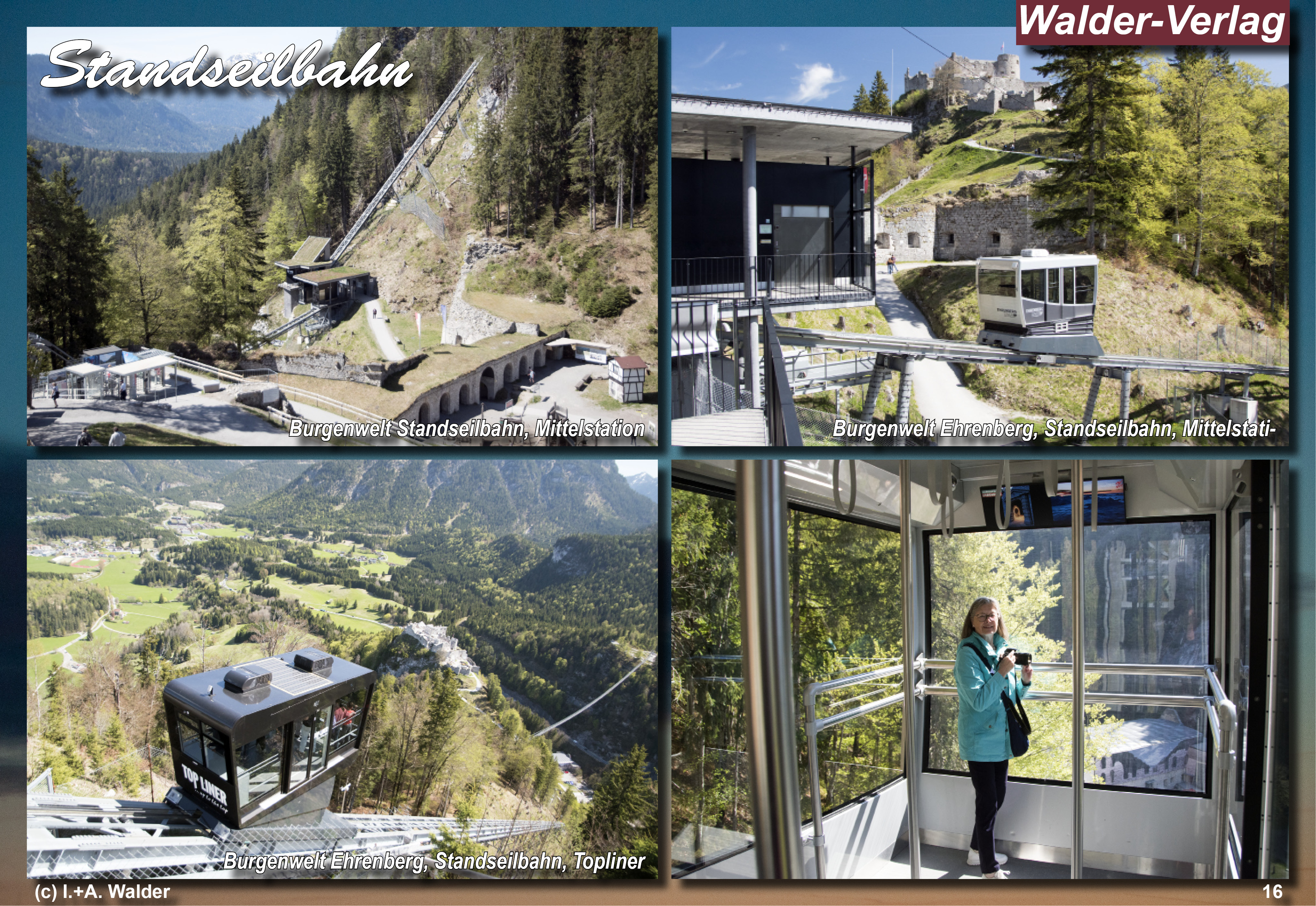 Reiseführer Burgenwelt bei Reutte in Tirol