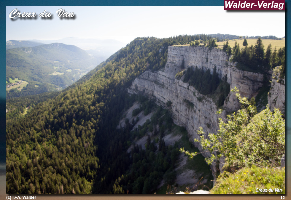 Reiseführer Creux du Van bei Neuchâtel - Schweiz