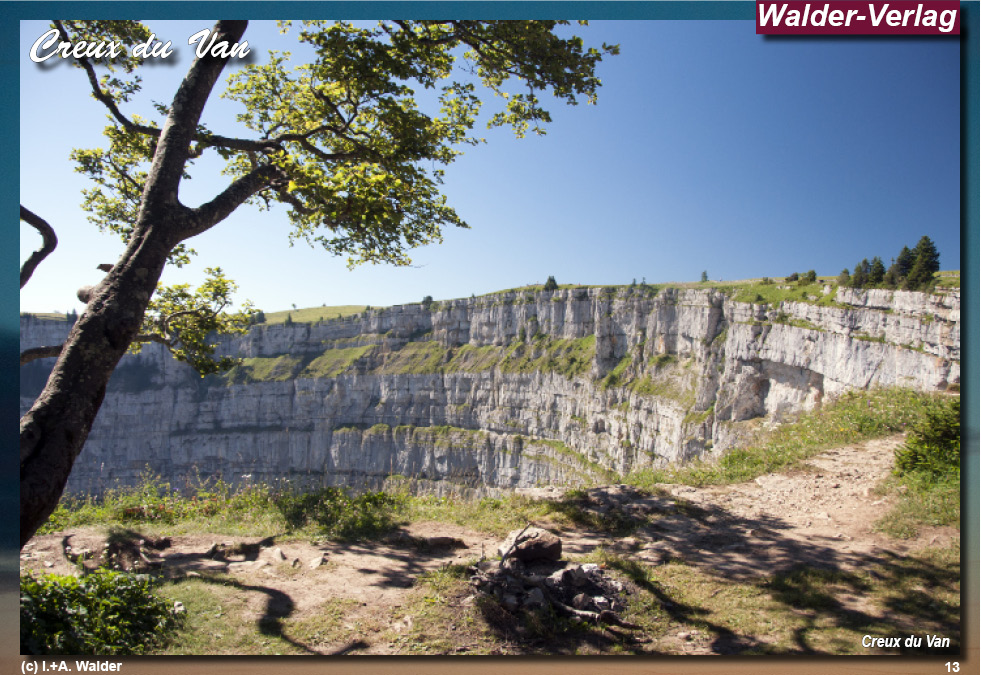 Reiseführer Creux du Van bei Neuchâtel - Schweiz