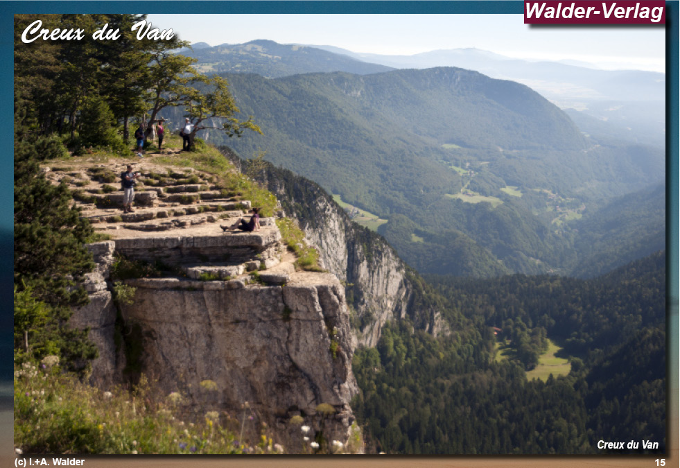 Reiseführer Creux du Van bei Neuchâtel - Schweiz