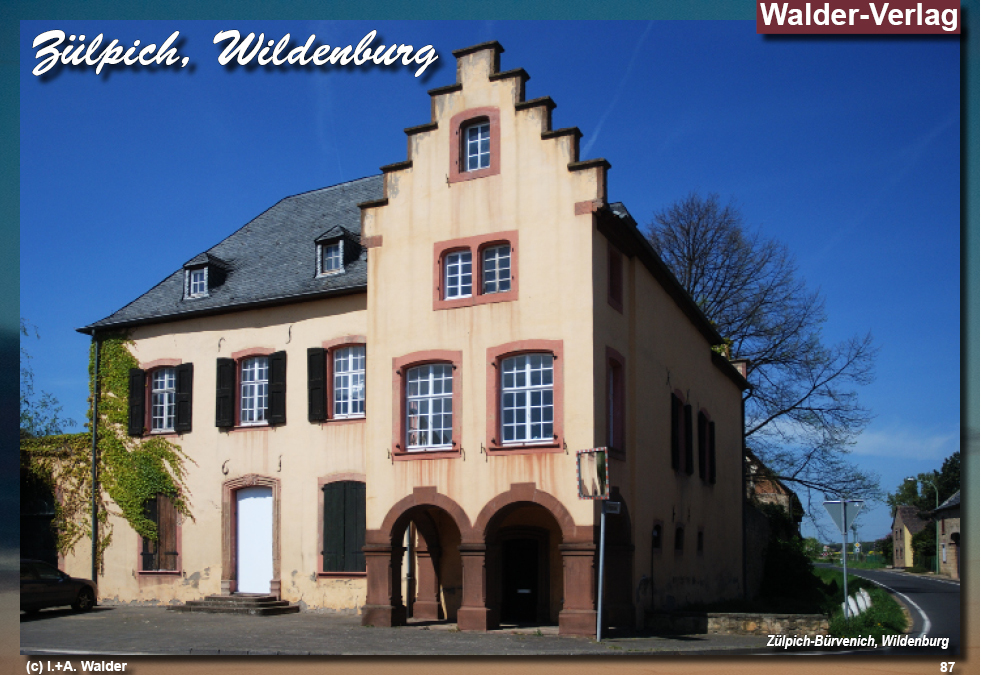 Reiseführer Zülpich, Burg Wildenburg 