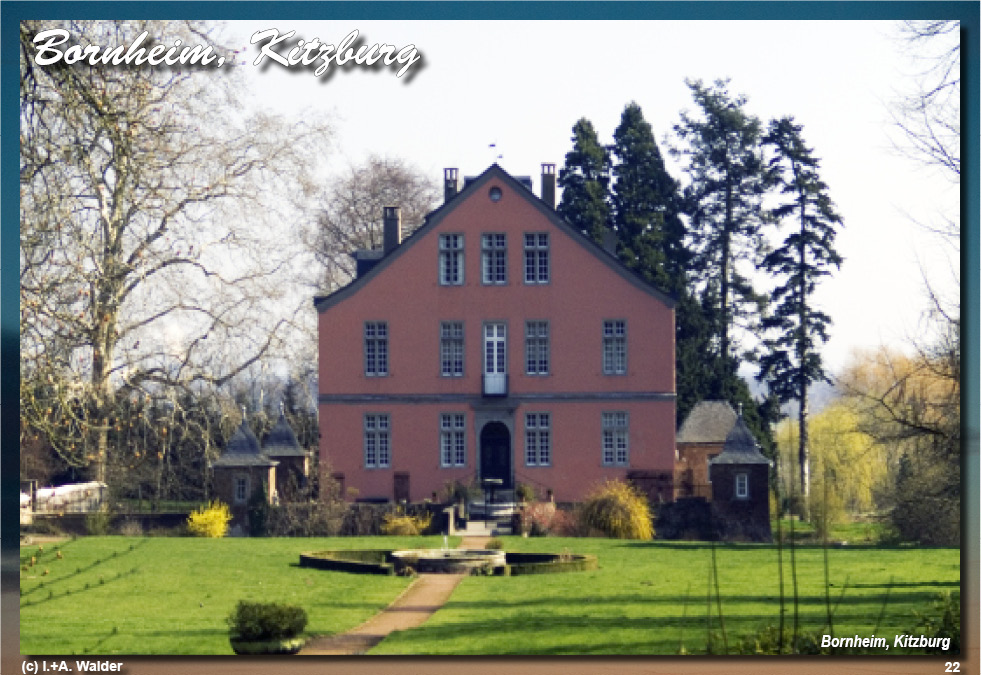 Reiseführer Burgen und Schlösser in der Region Bonn - Bornheim, Kitzburg