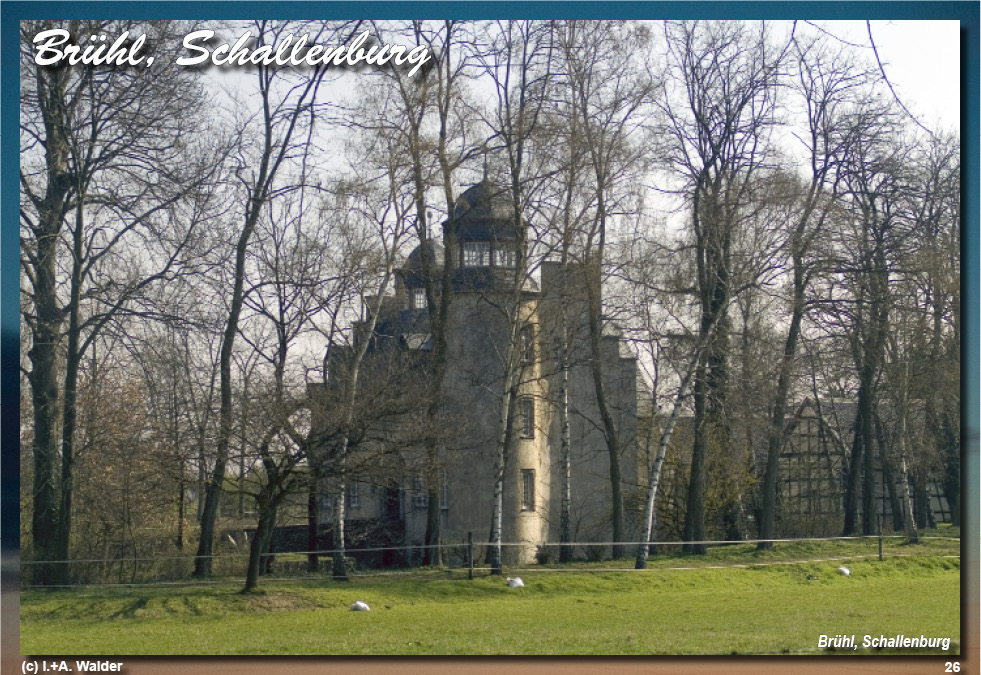 Reiseführer Burgen und Schlösser in der Region Bonn - Brühl, Schallenburg