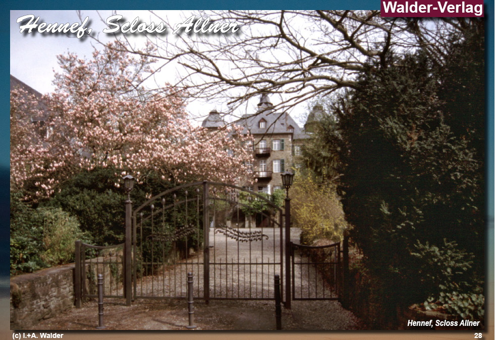 Reiseführer Burgen und Schlösser in der Region Bonn - Hennef, Schloss Allner